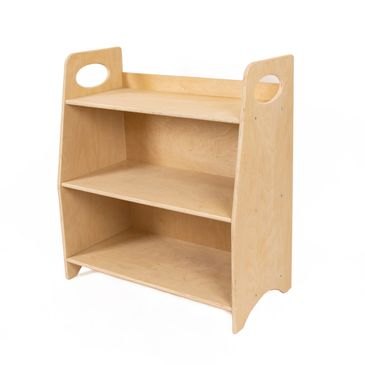 Montessori-Regal aus Holz – abwischbare Premiumqualität