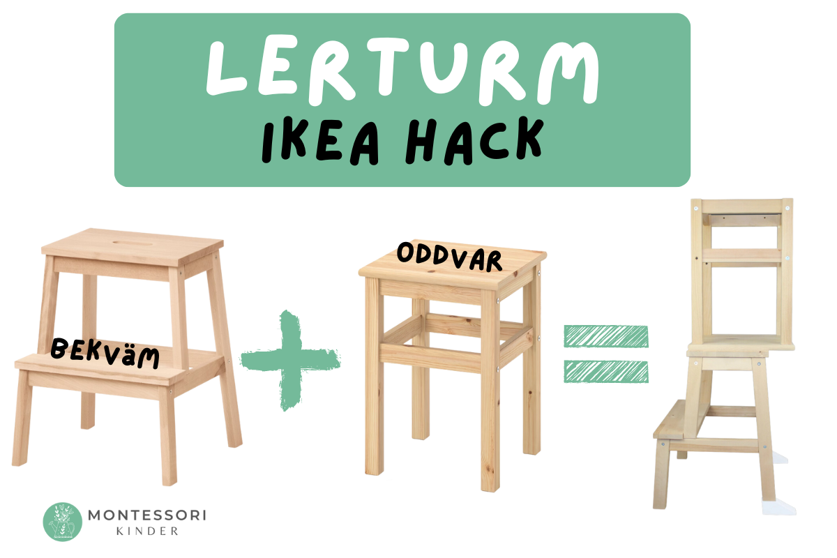 IKEA Lernturm bauen mit Kippschutz – Eine Anleitung