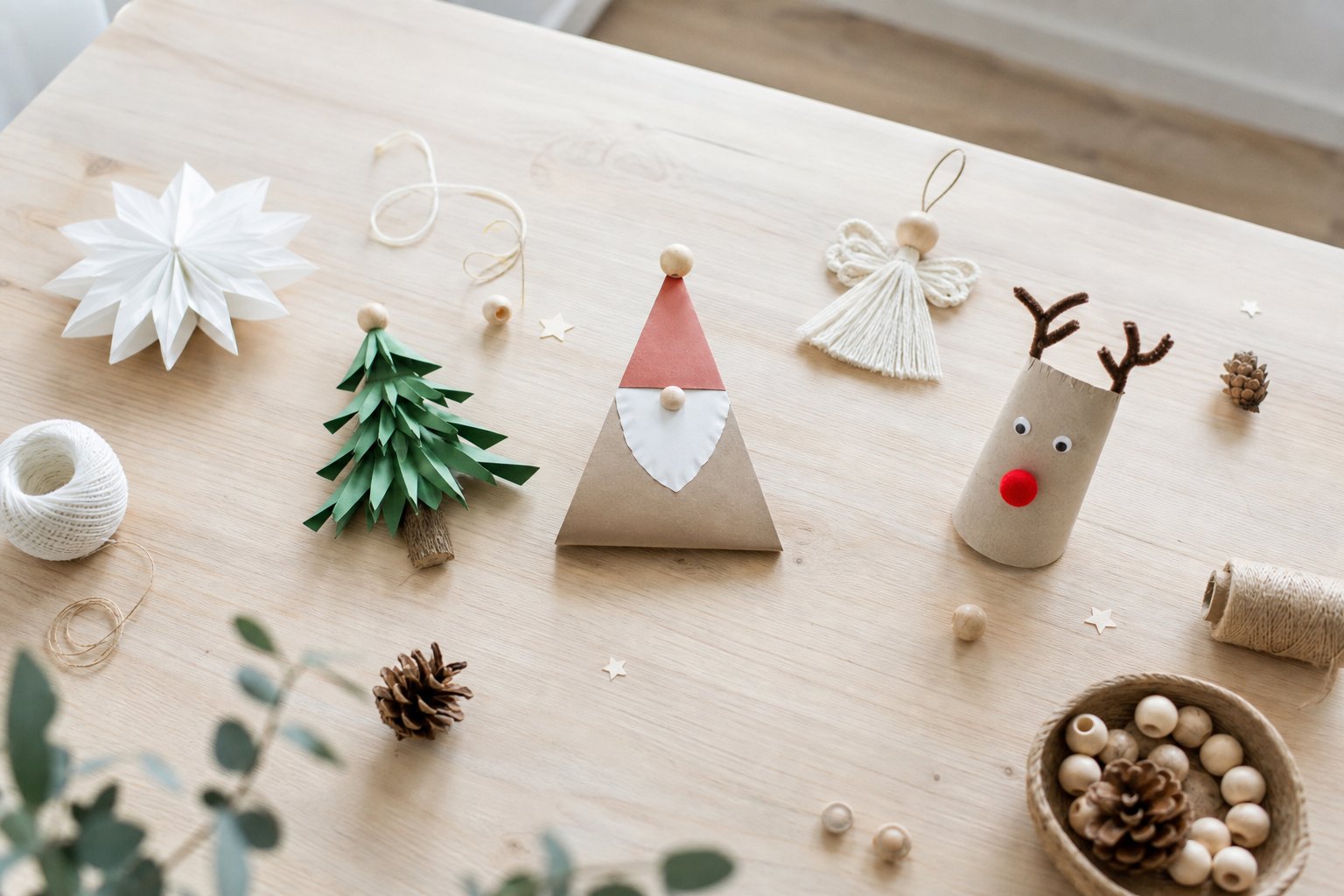 Weihnachtsbasteln in der Kita: 12 Ideen, die auch mit einer ganzen Gruppe klappen